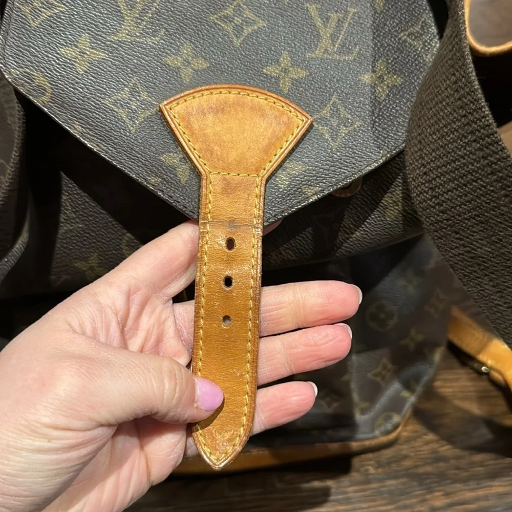 Louis Vuitton LV Monogram Montsouris MM Vintage